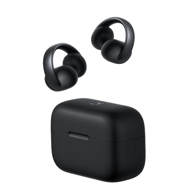 Anker Soundcore AeroClip Open-Ear Headphones - Black
