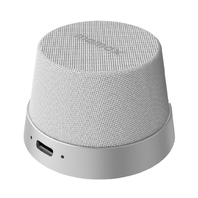 Momax Vibe Go Magnetic Wireless Speaker - Silver