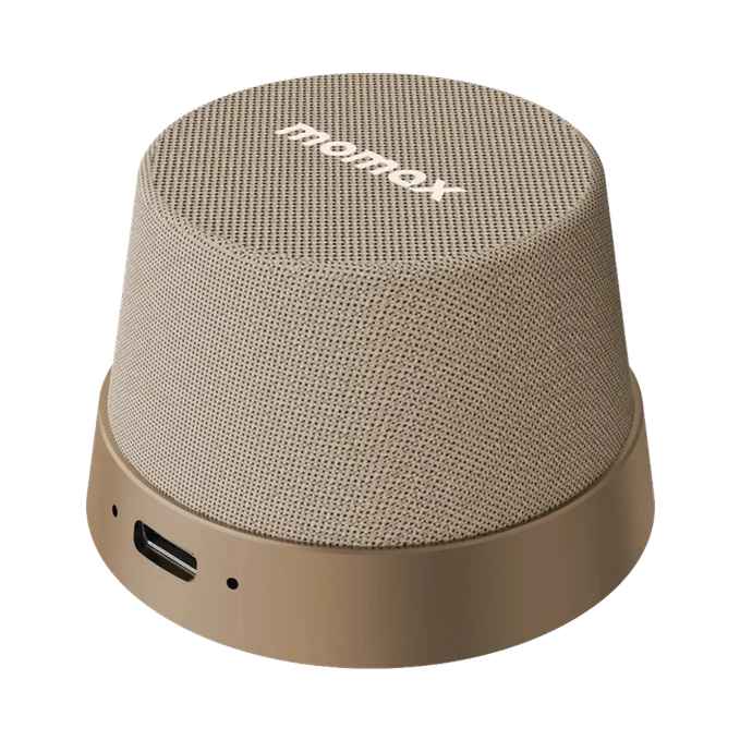 Momax Vibe Go Magnetic Wireless Speaker - Gold