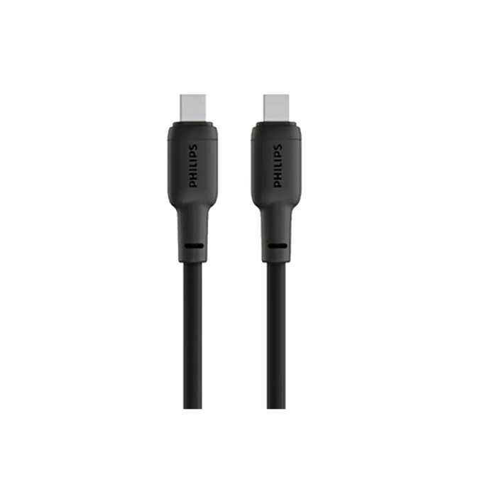 Philips Cable Type-C to Type-C 60W 1.2m - Black