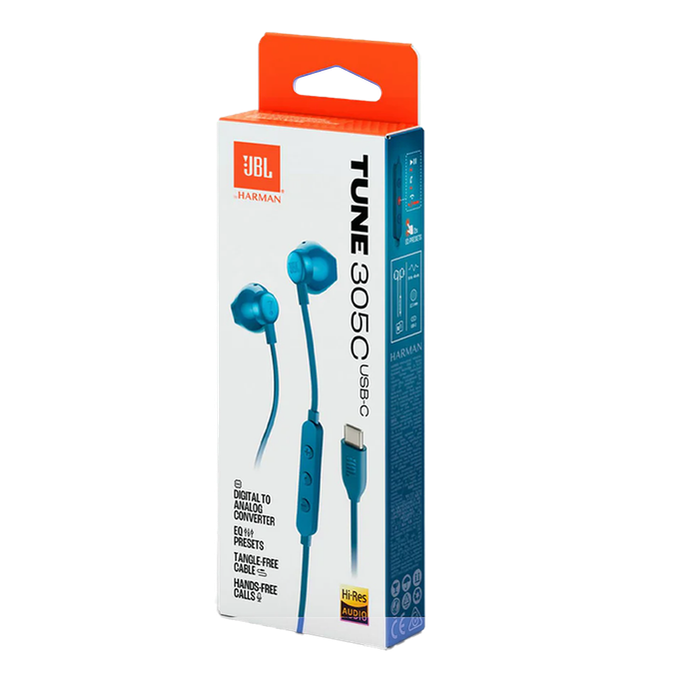 JBL Tune 305C USB - Blue