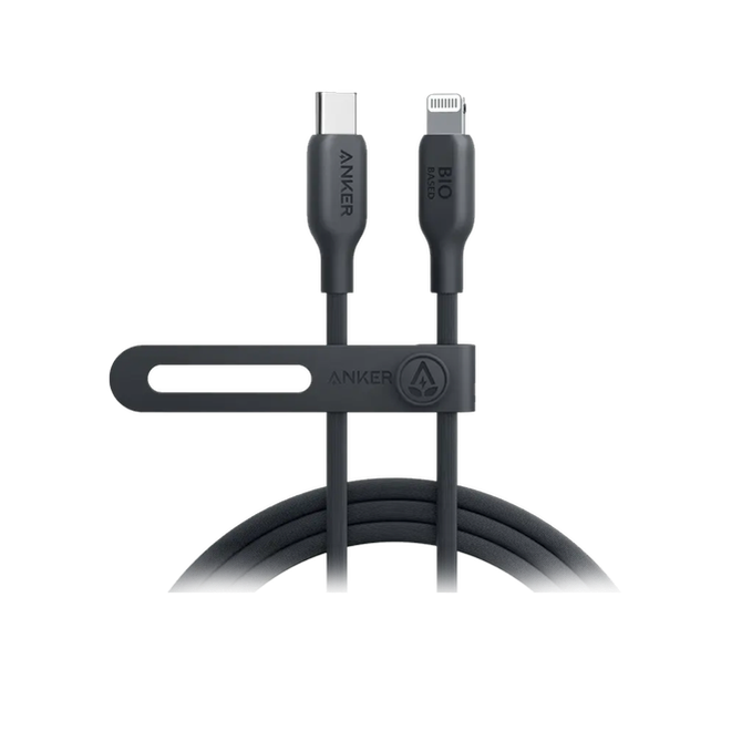 Anker 542 USB-C to Lightning Cable Bio-Based 6ft - Black