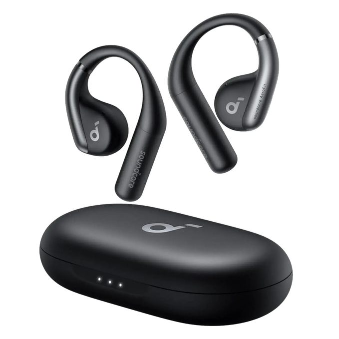 Anker Soundcore AeroFit Headphones - Black