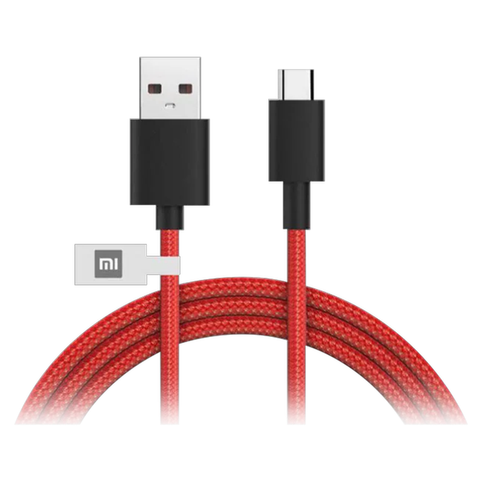 Mi Braided USB Type-C Cable 100cm - Red