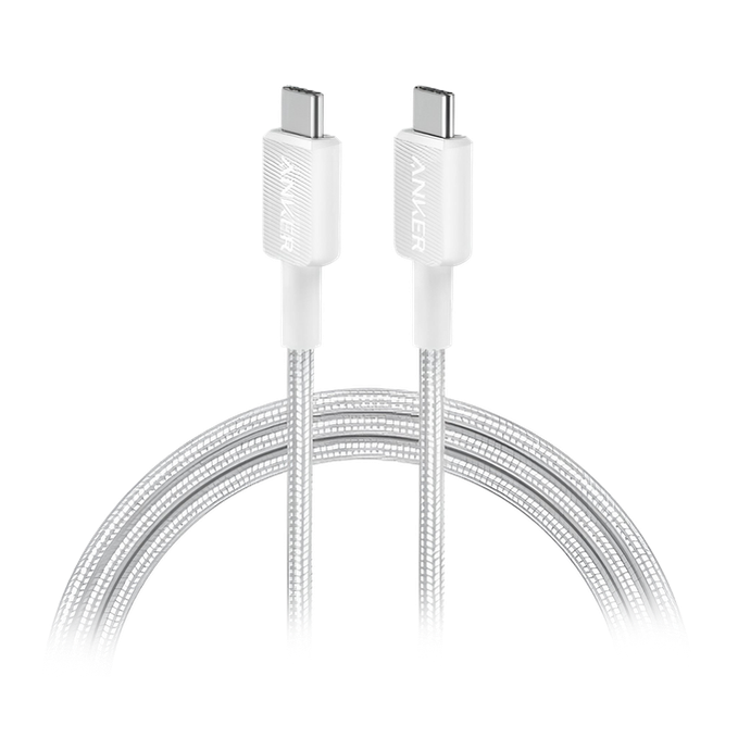 Anker 322 Braided 6ft Cable - White