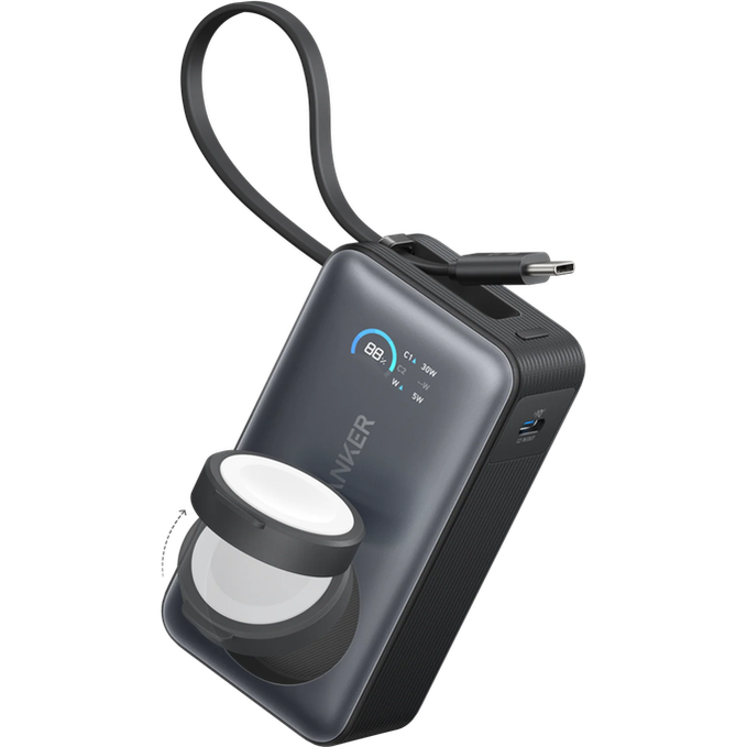 Anker MagGo 10000mAh 35W Emergency Charger - Black