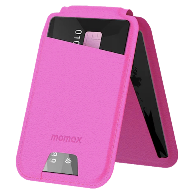Magnetic Card Holder Wallet - Pink