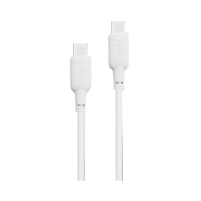 Philips Cable Type-C to Type-C 60W 1.2m - White