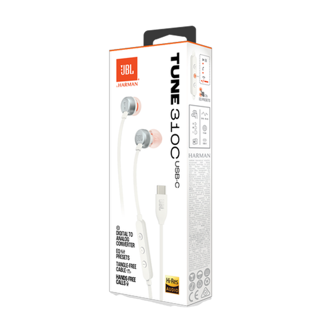 JBL Tune 310C USB - White