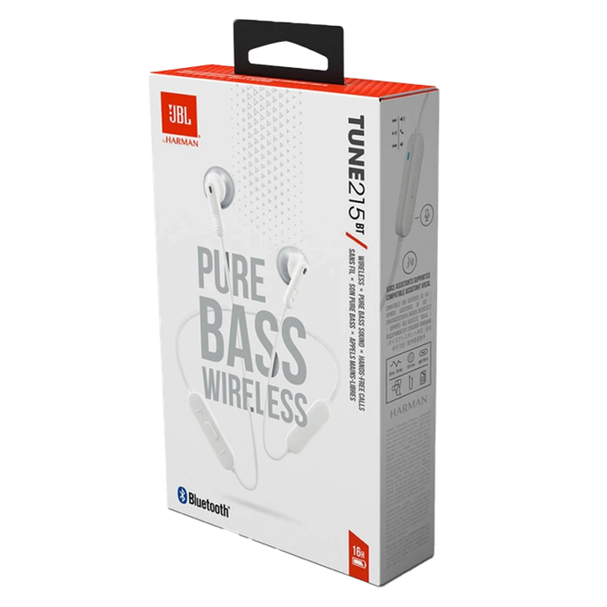 JBL Tune 215BT - White