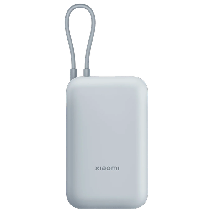 Xiaomi Power Bank 10000mAh (Integrated Cable) GL - Ice Blue