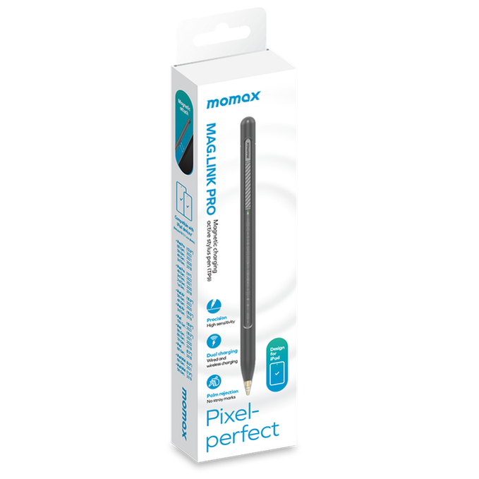 Momax Mag.Link Pro Pen 9th Generation Pen - Gray