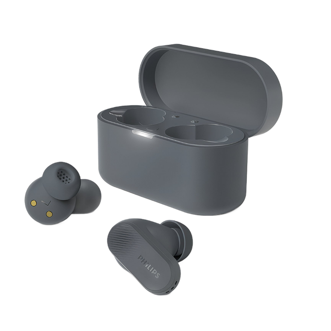 Philips TWS Headphones TAT3509WT/97 with ANC Pro - Gray
