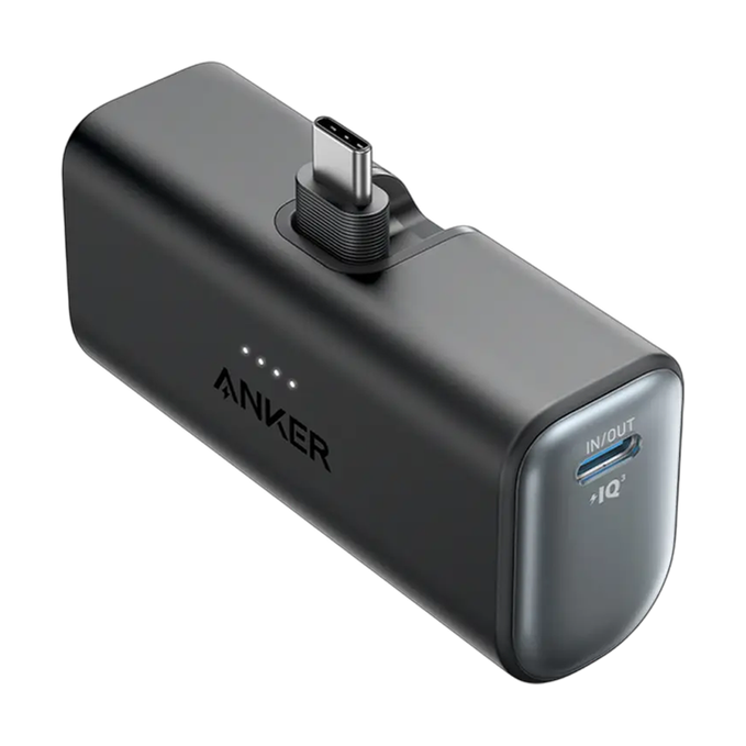 Anker Nano 5000mAh 22.5W Emergency Charger - Black