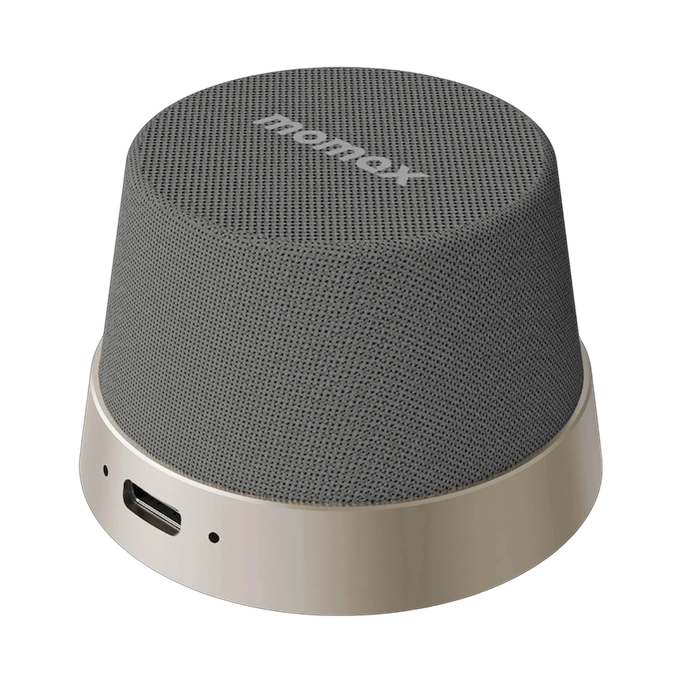 Momax Vibe Go Magnetic Wireless Speaker - Titanium