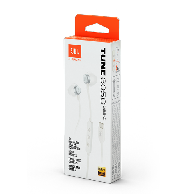 JBL Tune 305C USB - White