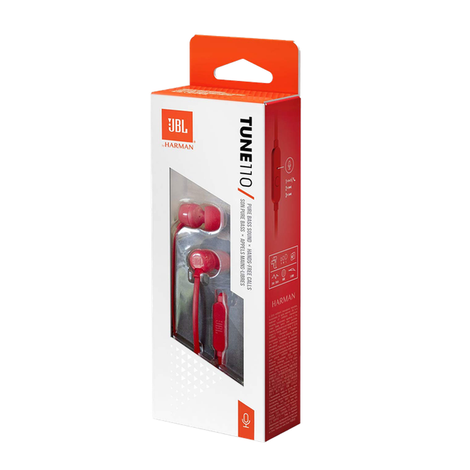 JBL Tune 110 - Red