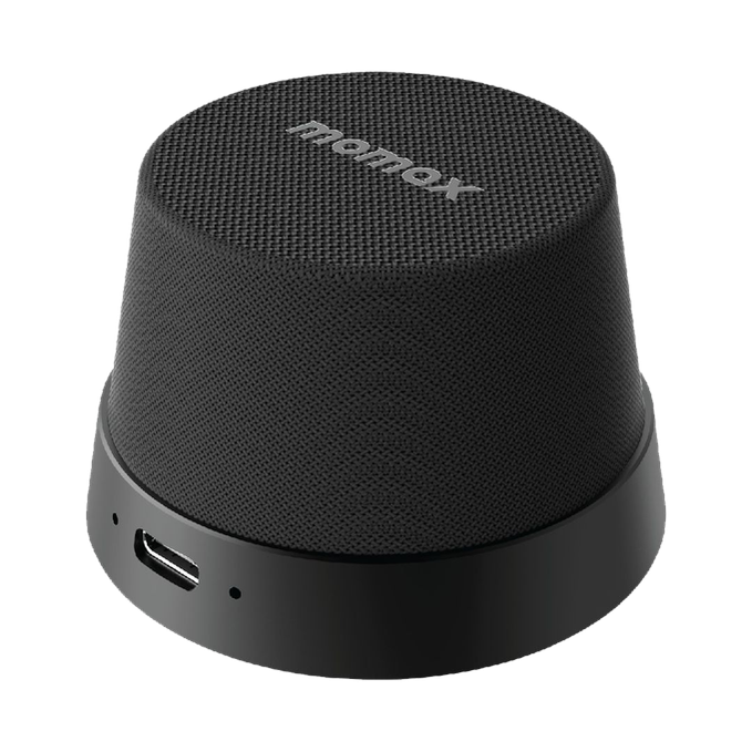 Momax Vibe Go Magnetic Wireless Speaker - Black