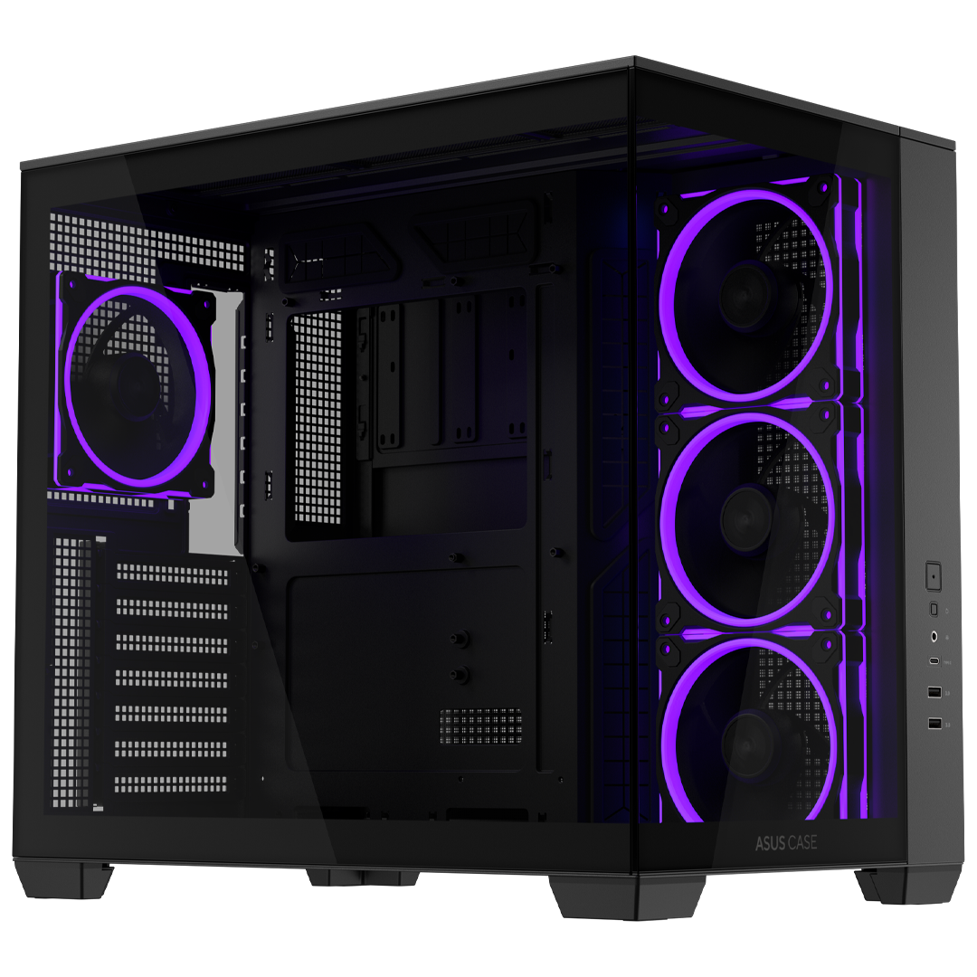 ASUS A32 PLUS Case , 4 Fan ARGB - Black