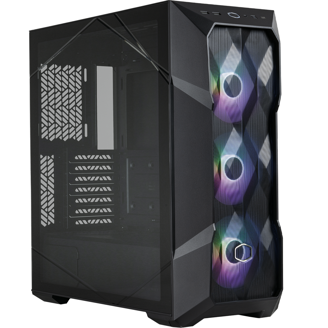 Cooler Master MasterBox TD500 Mesh V2 Tower 3 Fan - Black