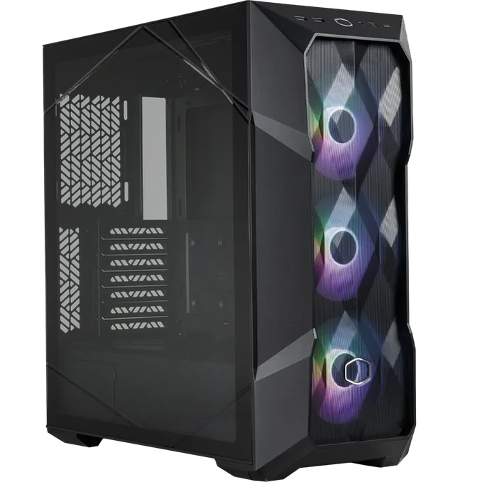 Cooler Master MasterBox TD500 Mesh V2 Tower 3 Fan - Black