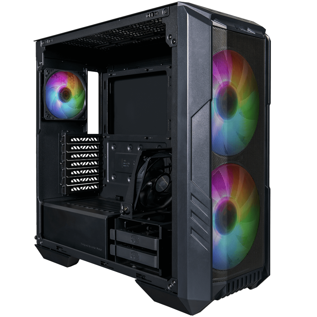 Cooler Master HAF 500 Mid Tower 3 Fan - Black