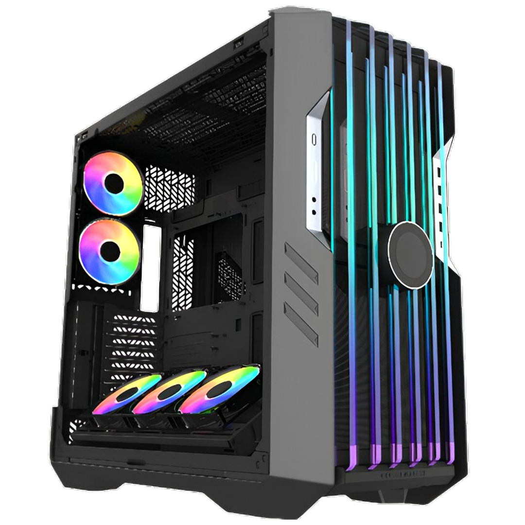 Cooler Master HAF 700 EVO Full Tower 7 Fan - Black