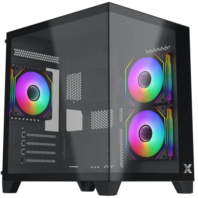 Xigmatek Aqua M Lite Micro Tower Case - Black