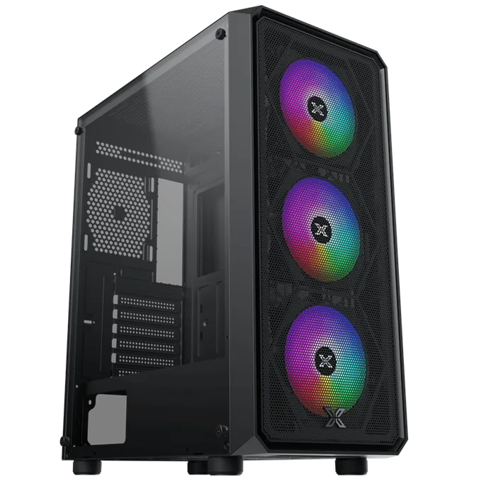 Xigmatek Duo X Mid Tower Case - Black