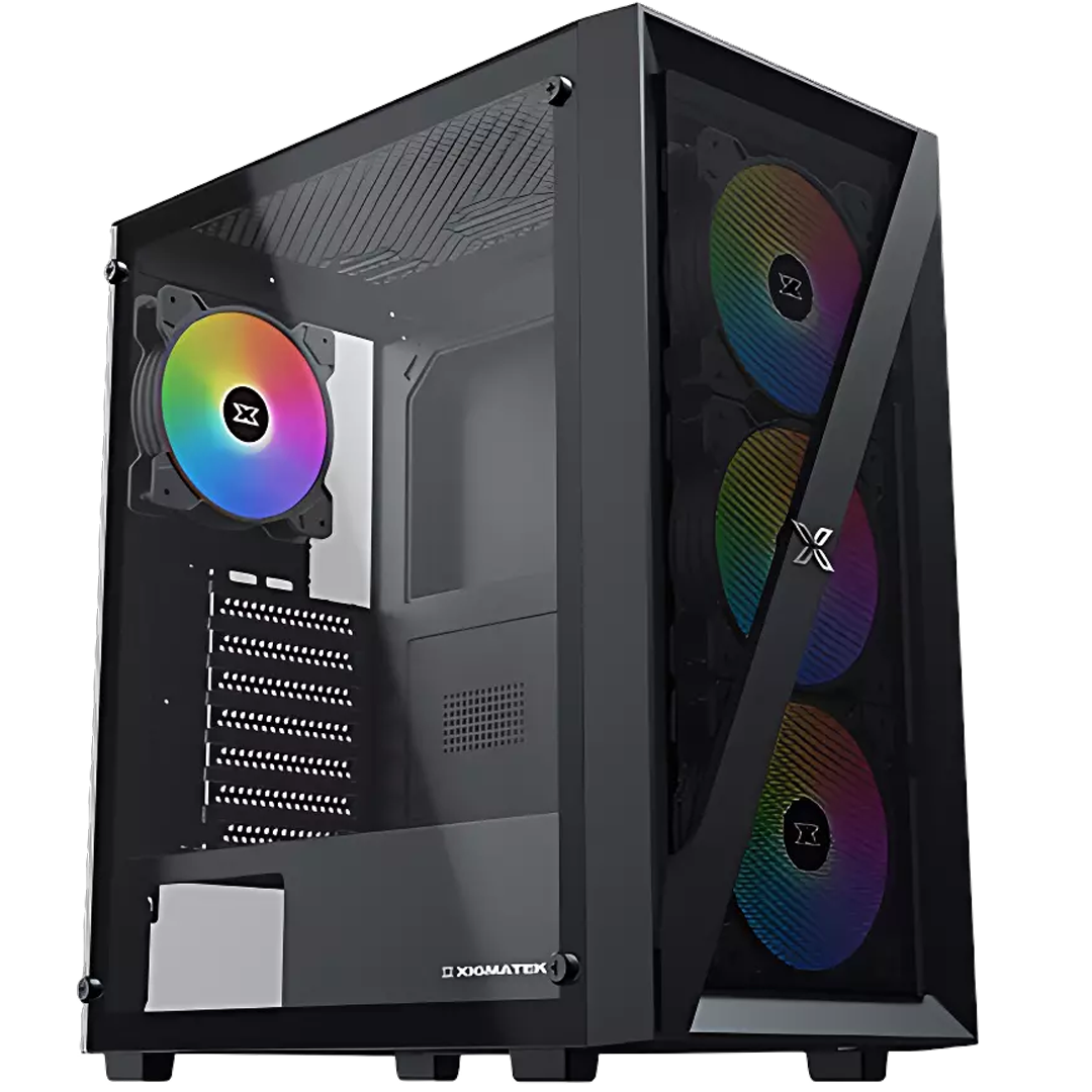 Xigmatek Blade RGB Mid Tower Case - Black