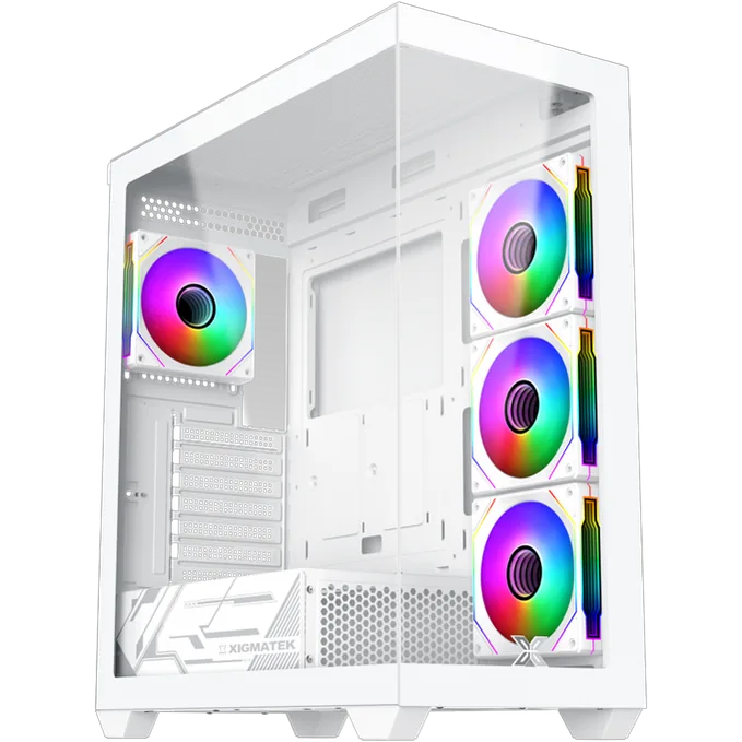Xigmatek Blast 4GF Mid Tower Case - White