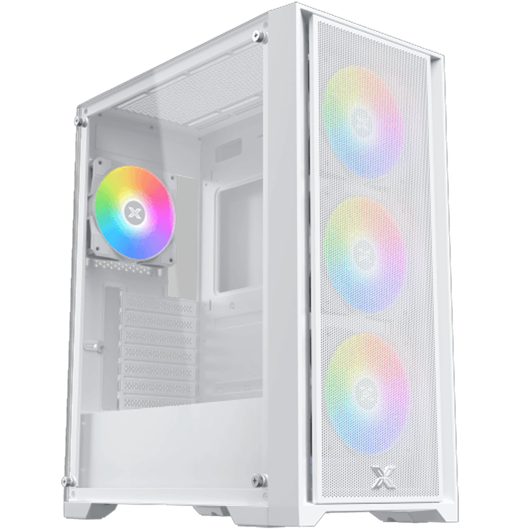 Xigmatek Gaming X II RGB Arctic Mid Tower Case - White