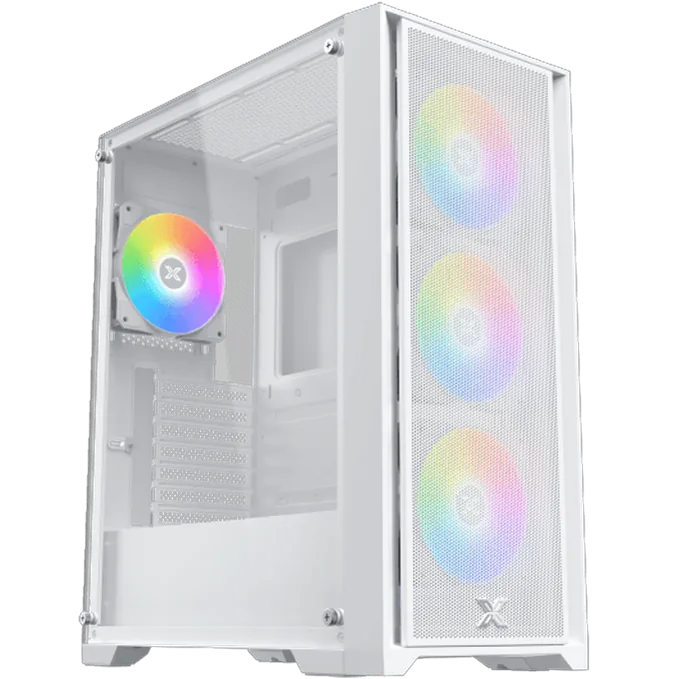 Xigmatek Gaming X II RGB Arctic Mid Tower Case - White