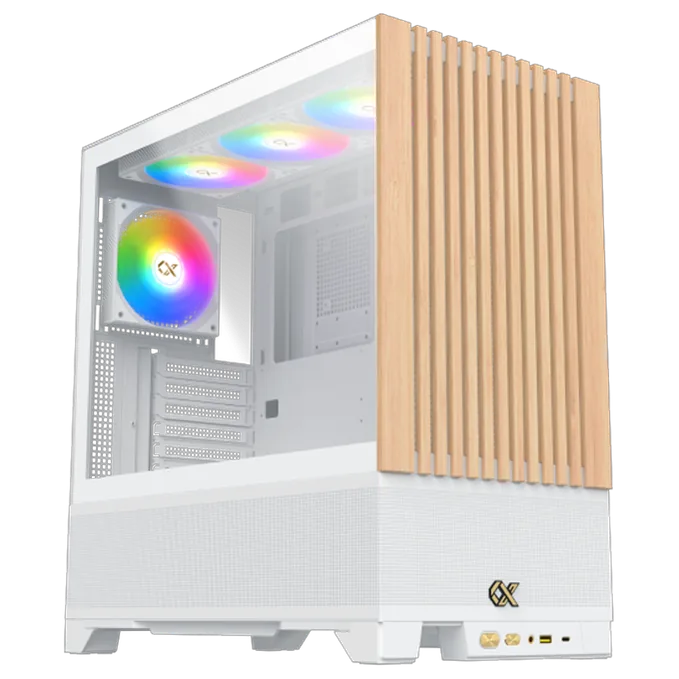 Xigmatek Endorphin WD Arctic Mid Tower Case - White