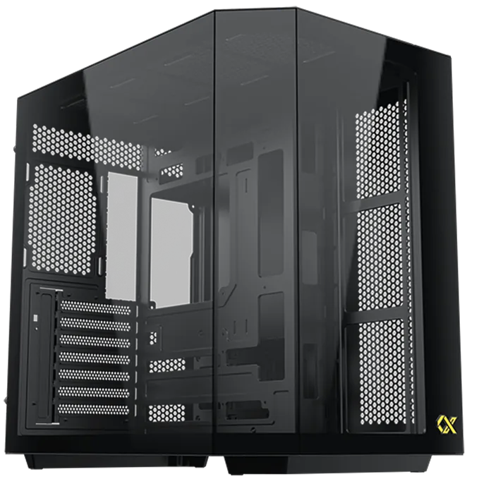 Xigmatek CUBI II Glass, Mid Tower Case - Black