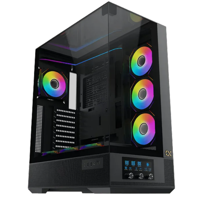 Xigmatek Alphard Pro Mid Tower Case - Black