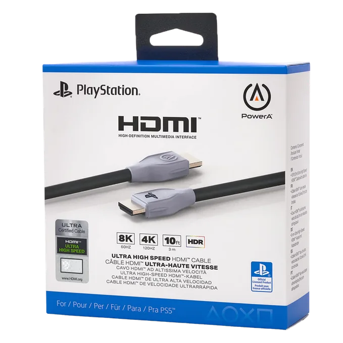 PowerA Ultra High Speed HDMI Cable for PlayStation 5