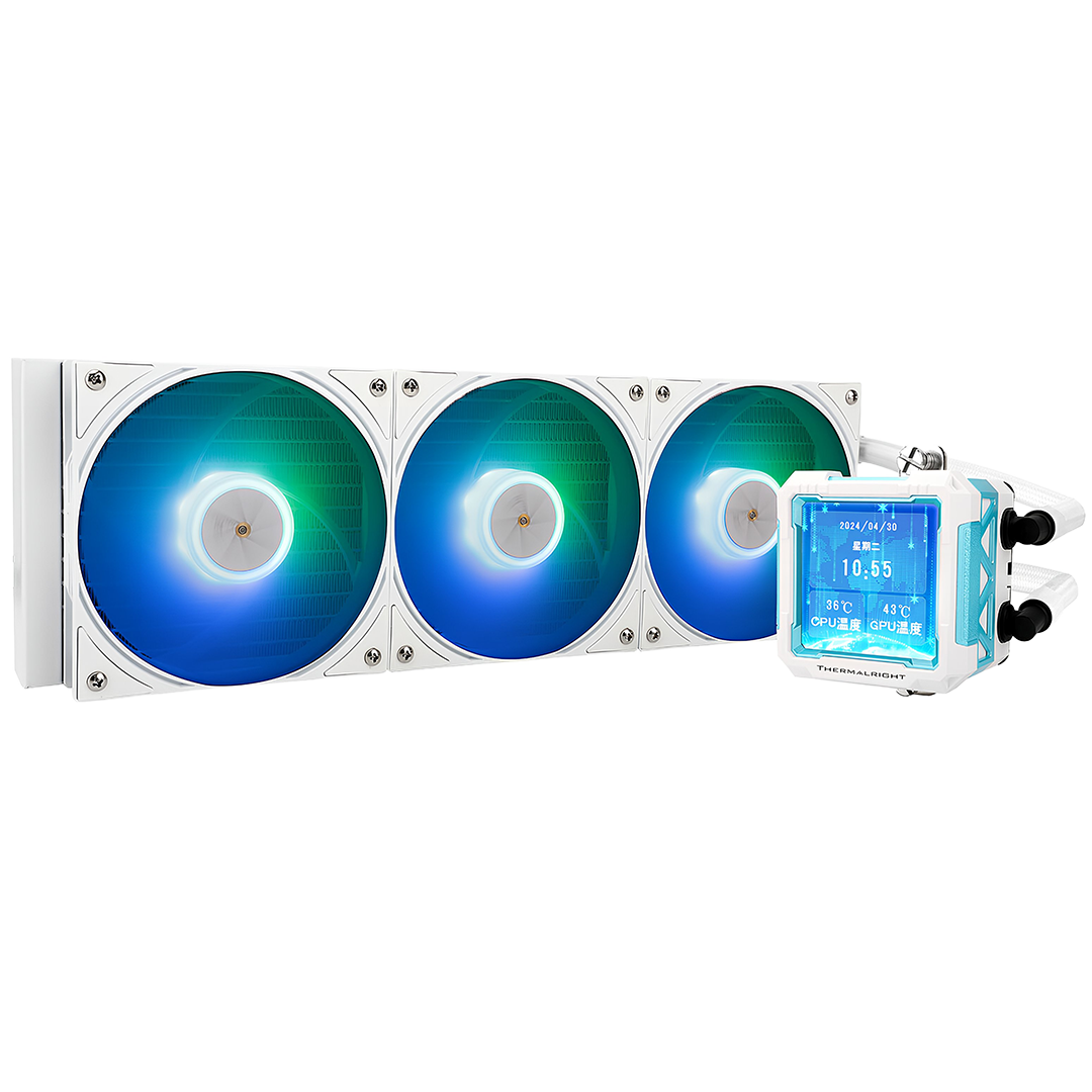 Thermalright Frozen Warframe 360 ARGB Liquid CPU Cooler - White