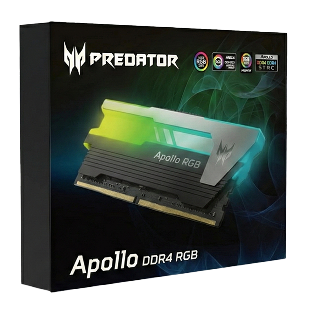 Acer Predator Apollo RGB 16GB Kit (2 x 8GB) DDR4 3200MHz CL14 Desktop Memory