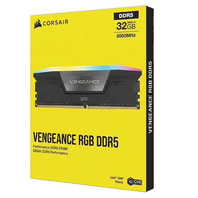 CORSAIR VENGEANCE RGB DDR5 32GB (2x16GB) 6000MHz CL36