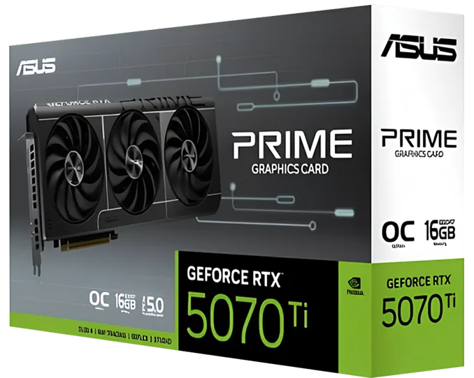 ASUS PRIME GeForce RTX™ 5070 Ti 16GB GDDR7 OC Edition