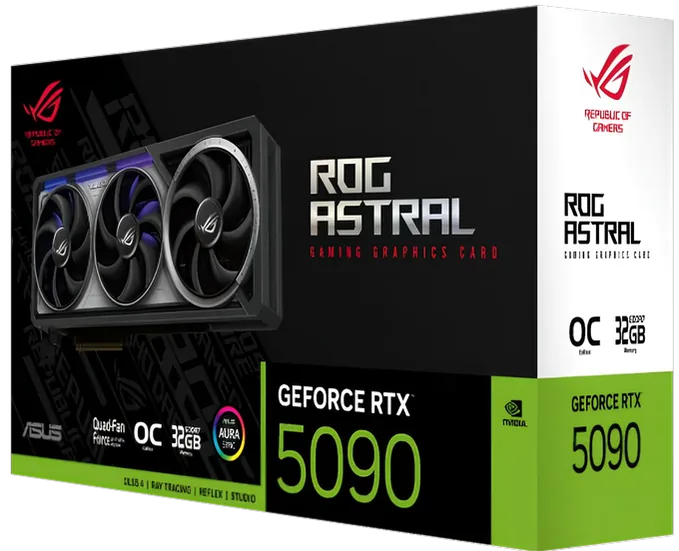 ASUS ROG Astral GeForce RTX™ 5090 32GB GDDR7 OC Edition