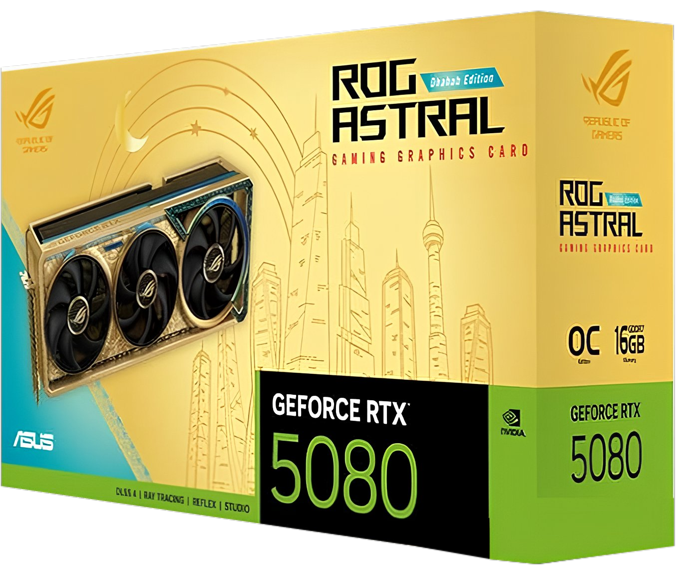 ASUS ROG Astral GeForce RTX™ 5090 Dhahab OC Edition