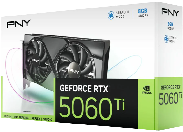 PNY GeForce RTX™ 5060 Ti 8GB Dual Fan
