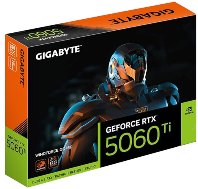 Gigabyte GeForce RTX™ 5060 Ti WINDFORCE 16GB
