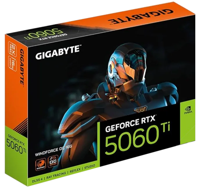 Gigabyte GeForce RTX™ 5060 Ti WINDFORCE 16GB