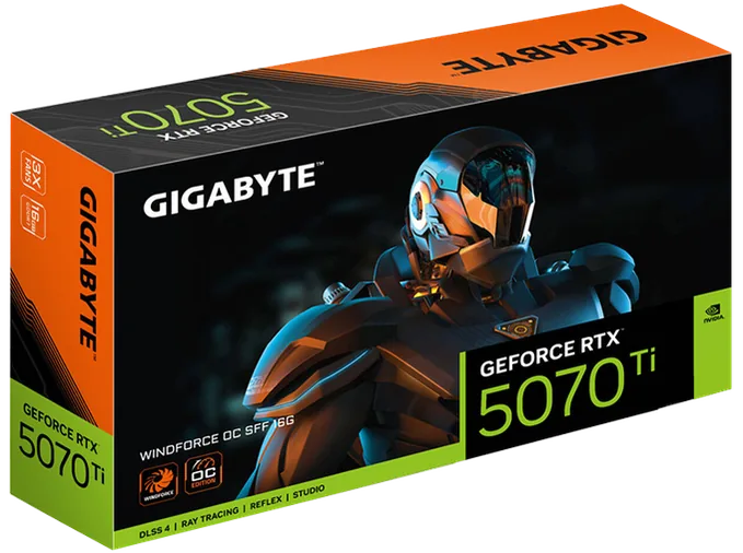 Gigabyte GeForce RTX™ 5070 WINDFORCE 12GB