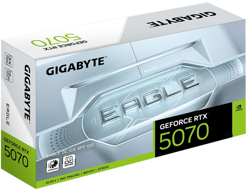Gigabyte GeForce RTX™ 5070 EAGLE OC ICE 12GB