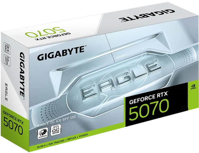 Gigabyte GeForce RTX™ 5070 EAGLE OC ICE 12GB