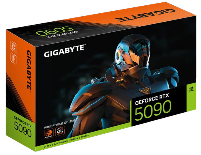 Gigabyte GeForce RTX™ 5090 WINDFORCE OC 32GB